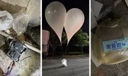 Kuzey Kore'den skandal hareket! Balonlarla güneye gönderdiler