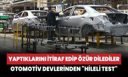 Yaptıklarını itiraf edip özür dilediler.... Japon otomotiv devlerinden "hileli test"