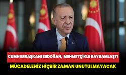 Cumhurbaşkanı Erdoğan, Mehmetçiklerle bayramlaştı: Mücadeleniz hiçbir zaman unutulmayacak!