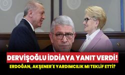 Dervişoğlu'na iddiaya yanıt verdi! Cumhurbaşkanı Erdoğan, Akşener'e yardımcılık mı teklif etti?