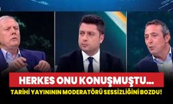 Ali Koç-Aziz Yıldırım yayınının moderatörü sessizliğini bozdu!