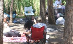 Ankara boşaldı, kalanlar piknik alanlarına böyle kaçtı