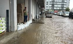 Rize'de sağanak yağmur hayatı olumsuz etkiledi