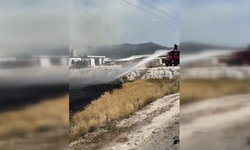 Burdur'da çıkan arazi yangınında yaklaşık 25 dekar alan kül oldu