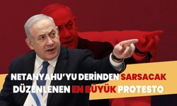 Netanyahu'yu derinden sarsacak! Düzenlenen en büyük protesto