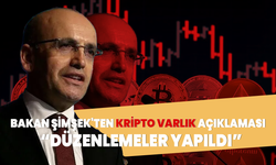 Bakan Şimşek'ten kripto varlık açıklaması