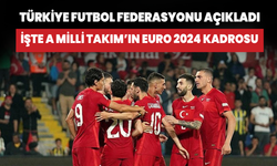 A Milli Takım'ın EURO 2024 kadrosu açıklandı