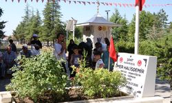 Şehit Ömer Halisdemir'in kabrinde yoğunluk yaşanıyor