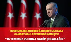 Cumhurbaşkanı Erdoğan Şehit Mustafa Cambaz Fotoğraf Yarışması Ödül Töreni'nde konuştu!