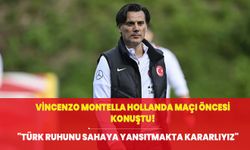A Milli Takım Teknik Direktörü Vincenzo Montella maç öncesi konuştu! "Türk ruhunu sahaya yansıtmakta kararlıyız"