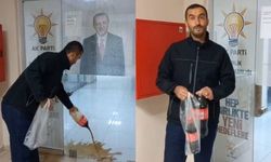 Cumhurbaşkanı Erdoğan'ın fotoğrafının önünde kola dökmüştü! Hakaret kabul edildi!