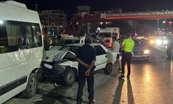 4 araç birbirine girdi, 9 kişi yaralandı!