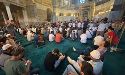 Ayasofya Camii’nde 15 Temmuz şehitleri için hatim duası yapıldı