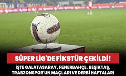 Süper Lig'de fikstür çekildi!