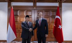 Hakan Fidan, Endonezya Cumhurbaşkanı Subianto ile bir araya geldi