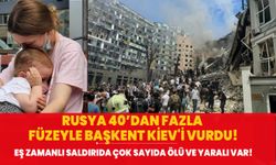 Rusya 40’dan fazla füzeyle Kiev'i vurdu! Çok sayıda ölü ve yaralı var