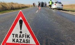 Tekirdağ'da trafik kazası! Araçlar tarlaya uçtu, 4 kişi yaralandı!