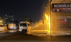 Kayseri'de doğal gaz borusunda patlama