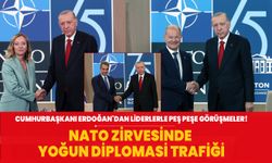 Cumhurbaşkanı Erdoğan'dan NATO zirvesinde yoğun diplomasi trafiği