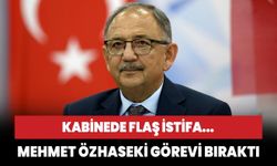 Mehmet Özhaseki görevinden istifa etti