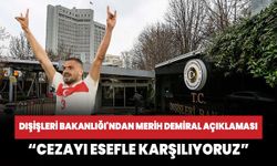 Dışişleri Bakanlığı'ndan Merih Demiral açıklaması! "Men cezası verilmesini esefle karşılıyoruz"