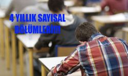 4 yıllık sayısal bölümleri nelerdir? En iyi sayısal bölümleri hangileridir 2024?