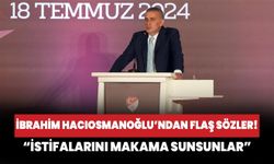 Yeni TFF Başkanı İbrahim Hacıosmanoğlu’ndan flaş sözler! “Yarından tezi yok istifalarını makama sunsunlar”