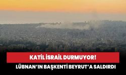 Katil İsrail durmuyor!  Lübnan’ın başkenti Beyrut’a saldırı düzenledi