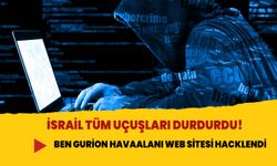 İsrail tüm uçuşları durdurdu! Türk hackerlar havalimanı sitesini hacklediler!