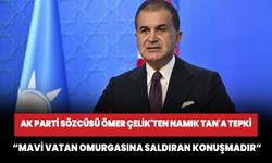AK Parti Sözcüsü Ömer Çelik'ten Namık Tan'a tepki! "Mavi Vatan omurgasına saldıran konuşmadır"