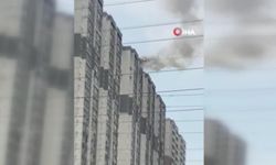 Esenyurt'ta bir binada bilinmeyen bir nedenle yangın çıktı