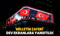 'Milletin Zaferi' dev ekranlara yansıtıldı