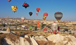 18 ülkeye has sıcak hava balonları Kapadokya'da gökyüzünde