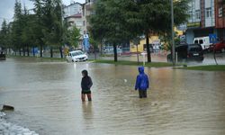 Ordu'da şiddetli yağış su baskınlarına neden oldu!