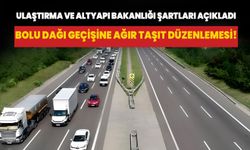 Bolu Dağı geçişine ağır taşıt düzenlemesi!