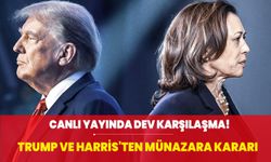 Canlı yayında dev karşılaşma! Trump ve Harris'ten münazara kararı