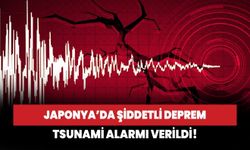 Japonya'da 7,1 büyüklüğünde deprem! Tsunami alarmı verildi