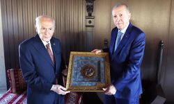 Cumhurbaşkanı Erdoğan ve Devlet Bahçeli bir araya geldi