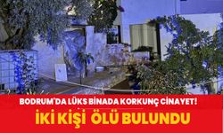 Bodrum'da lüks binada korkunç cinayet! İki kişi silahla vurulmuş halde ölü bulundu