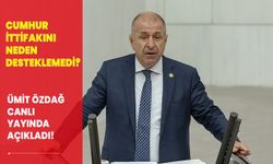 Ümit Özdağ ilk kez açıkladı! Cumhur İttifakını neden desteklemedi?