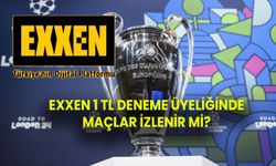 Exxen 1 TL deneme üyeliğinde spor paketi var mı? Exxen’de tek maç satın alma var mı?