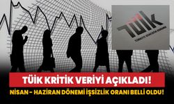 TÜİK, Nisan-Haziran dönemi iş gücü istatistiklerini açıkladı