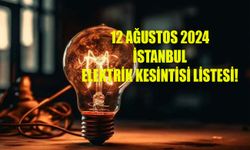 İstanbul elektrik kesintisi! 12 Ağustos 2024 Avcılar’a Bağcılar’a elektrikler ne zaman gelecek?