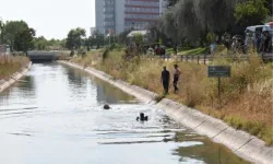 Sulama kanalına düşen çocuğun hayatını kurtardı, kendi akıntıya kapıldı!