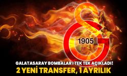 Bombalar tek tek açıklandı... Galatasaray'da 2 yeni transfer, 1 ayrılık