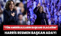 Kamala Harris'in başkan adaylığı resmileşti