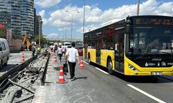 Trafiği kabusa çeviren "Beyaz Yol" çalışması durduruldu