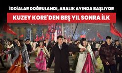 Kuzey Kore'den beş yıl sonra ilk