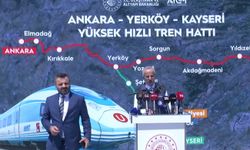 Ankara-Kayseri Hızlı Tren Hattı için tarih verildi! İki kent arası 7 saatten 1 saat 45 dakikaya düşecek!