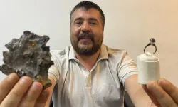 Meteor taşından, eşine hediye yüzük yaptırdı!